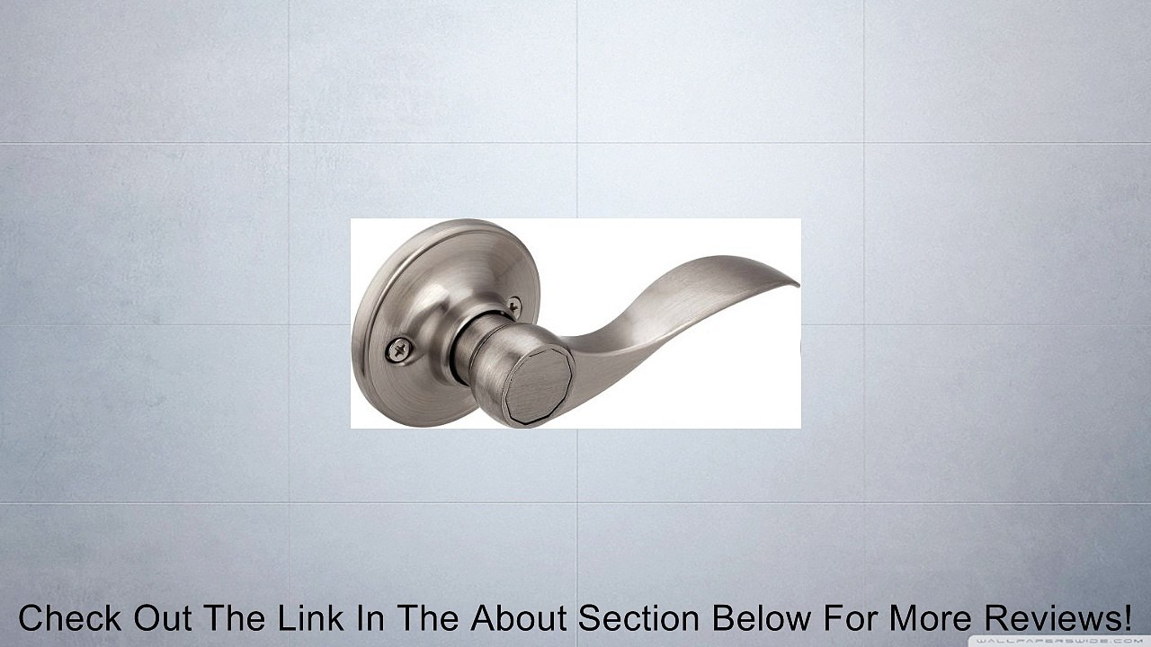 Legend 809152 Wave Style Handle Dummy Leverset, US15 Satin Nickel Finish Review