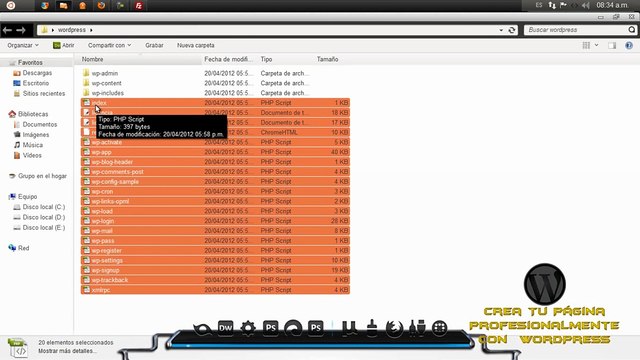 Tutorial - Como Crear Tu Página Web Profesionalmente Con WordPress, 1 Parte.