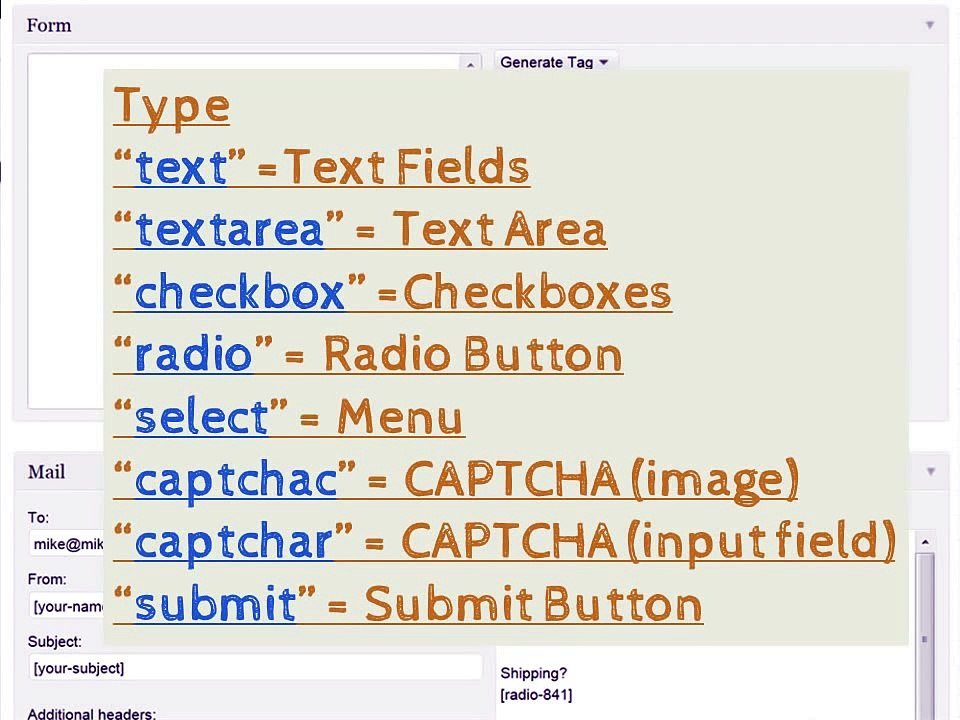 Tutorial Contact Form 7 (Wordpress plugin)