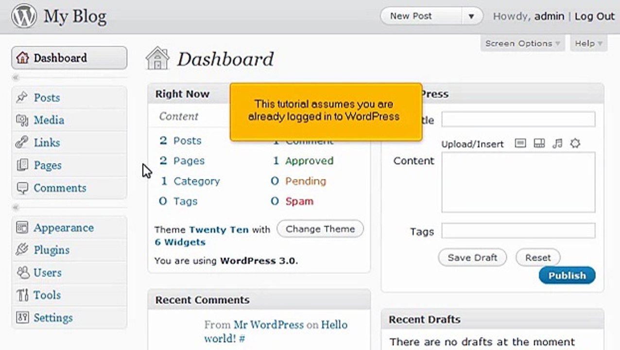 Tutorial How to write a comment in WordPress - LayerOnline Web Hosting
