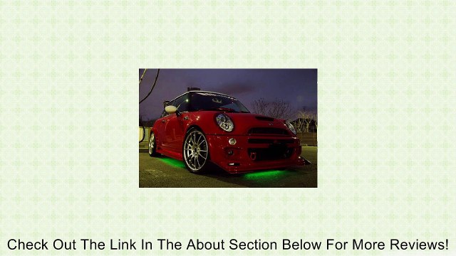 iJDMTOY Sound Active 7-Color RGB LED Underbody Lighting Kit (2 x 36 inches + 2 x 24 inches) Review