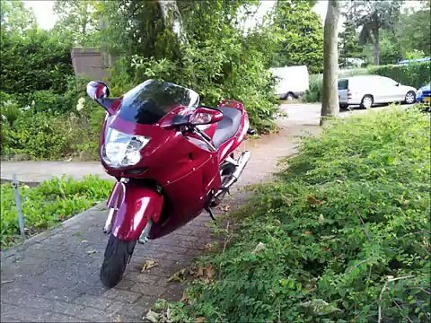 Honda CBR 1100XX Blackbird testbank bij Ruud Fredriks