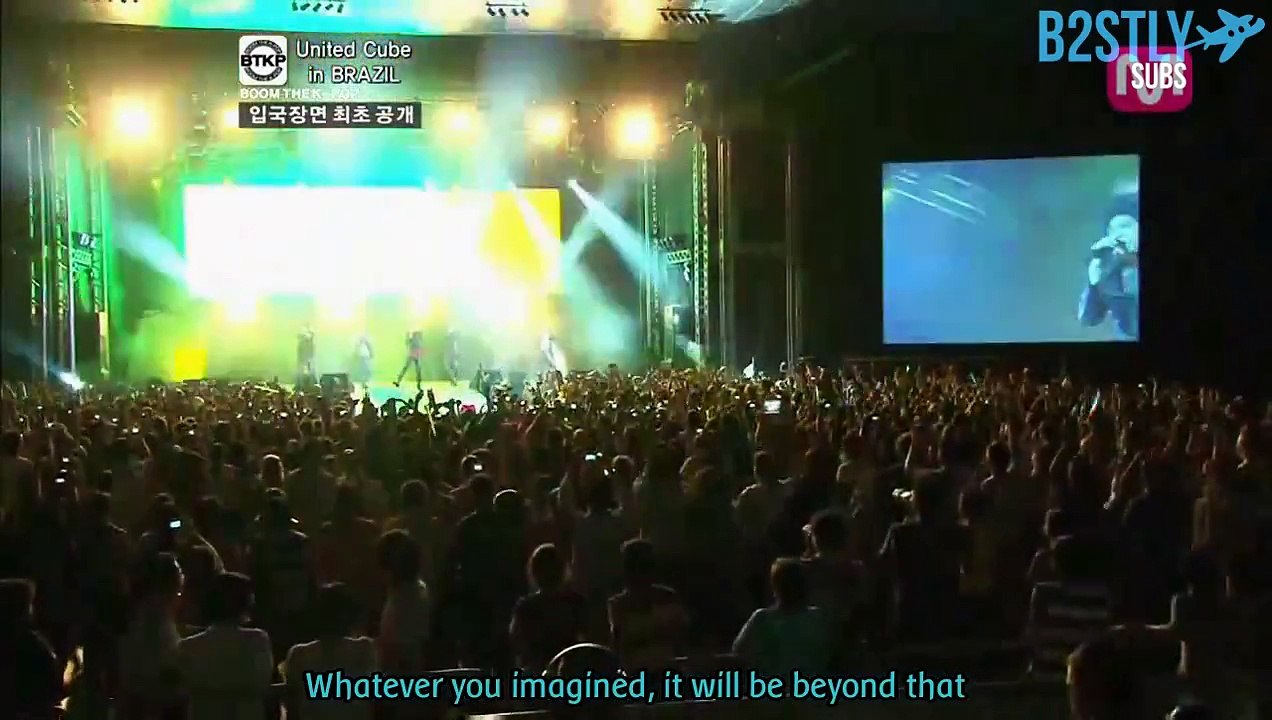 [B2STLYSUBS] 111229 Boom The K-POP United Cube in Brazil BEAST cut [1_2]