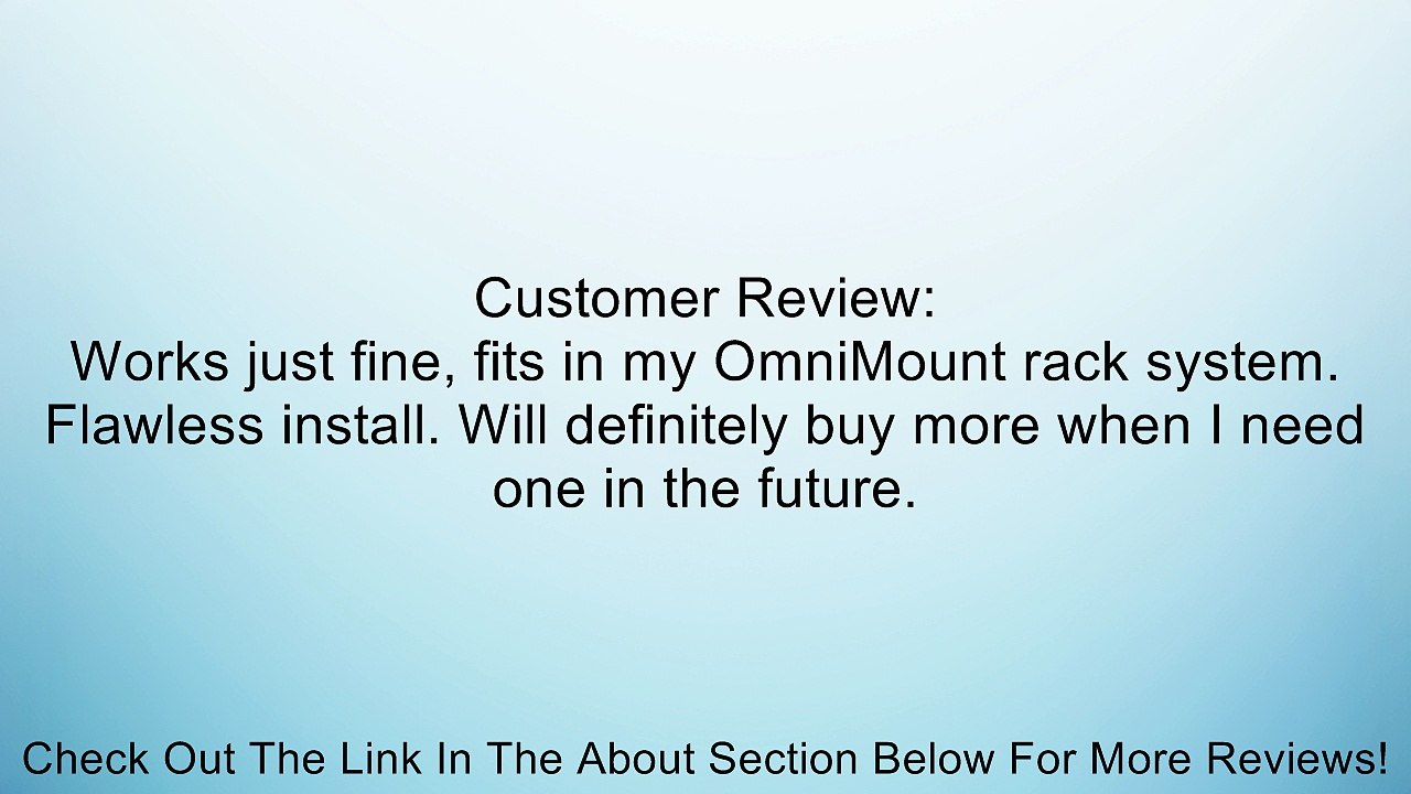 Middle Atlantic 2 Space Rack Shelf Review