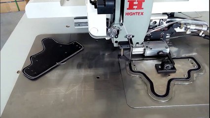 Automated holster sewing machine