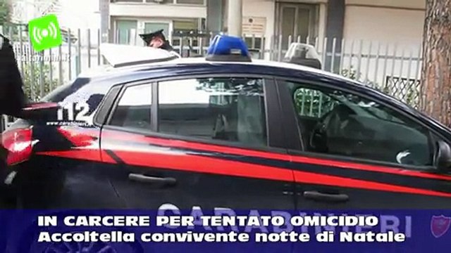 In carcere la donna per tentato omicidio del convivente nella notte di Natale