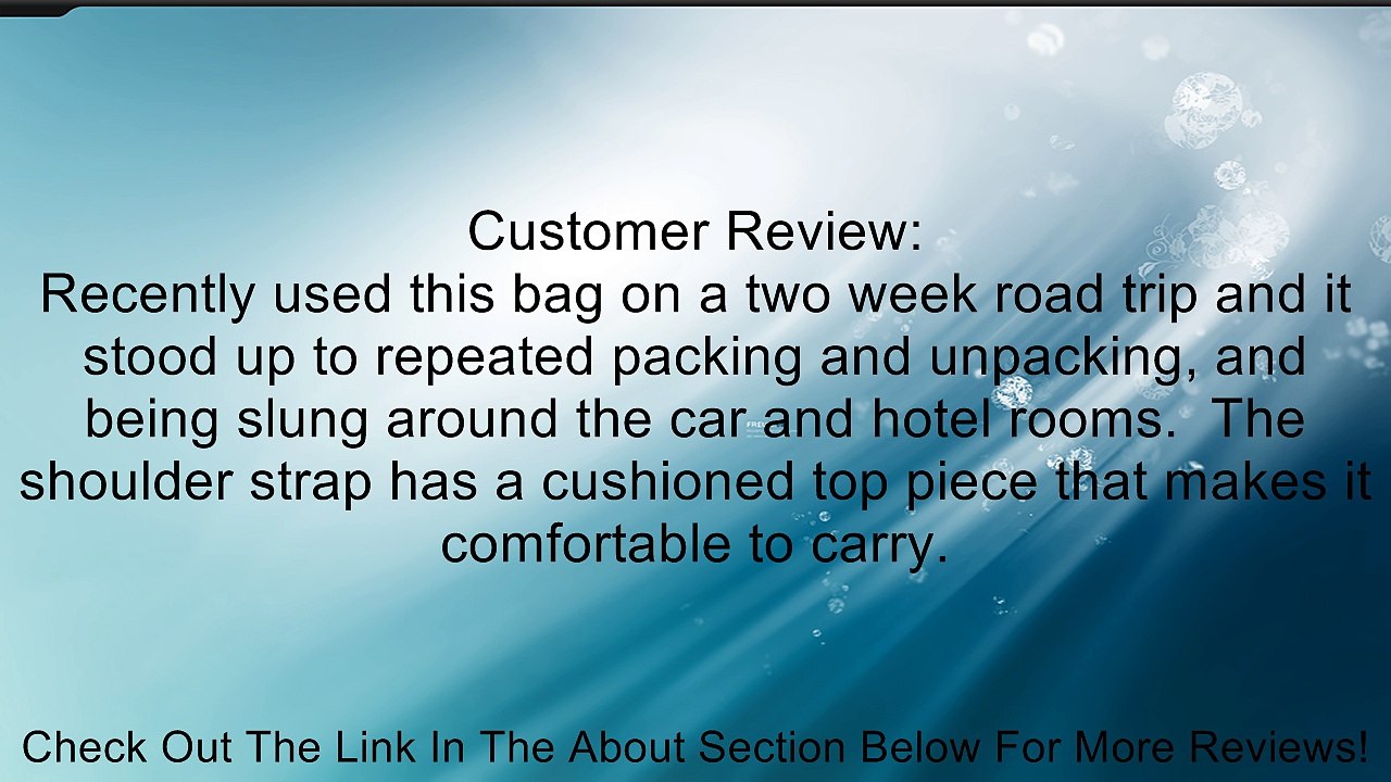 21" Large Duffle Bag with Adjustable Strap Review