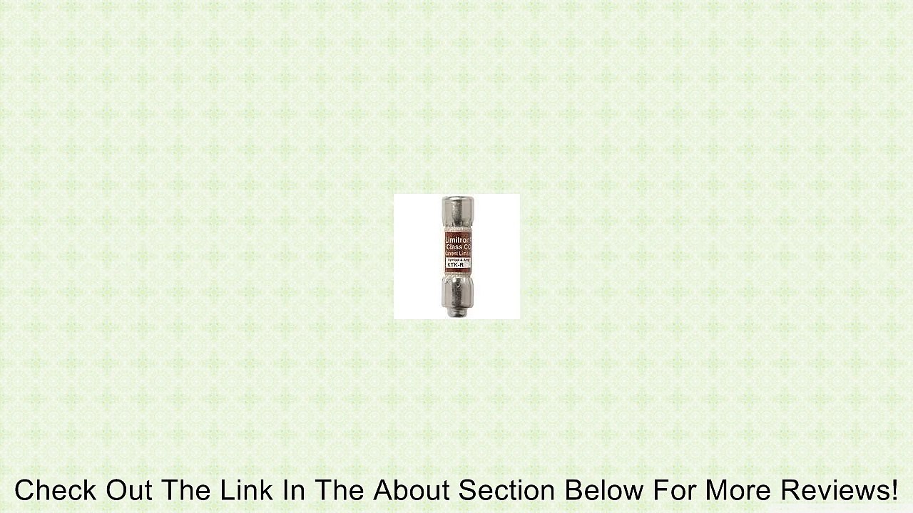 COOPER BUSSMANN KTK-R-25 (BP/KTK-R-25, KTKR-25, KTK-R-25BC) Class CC Rejection Feature Melamine , Fast Acting,KTK, 25A,600V Review