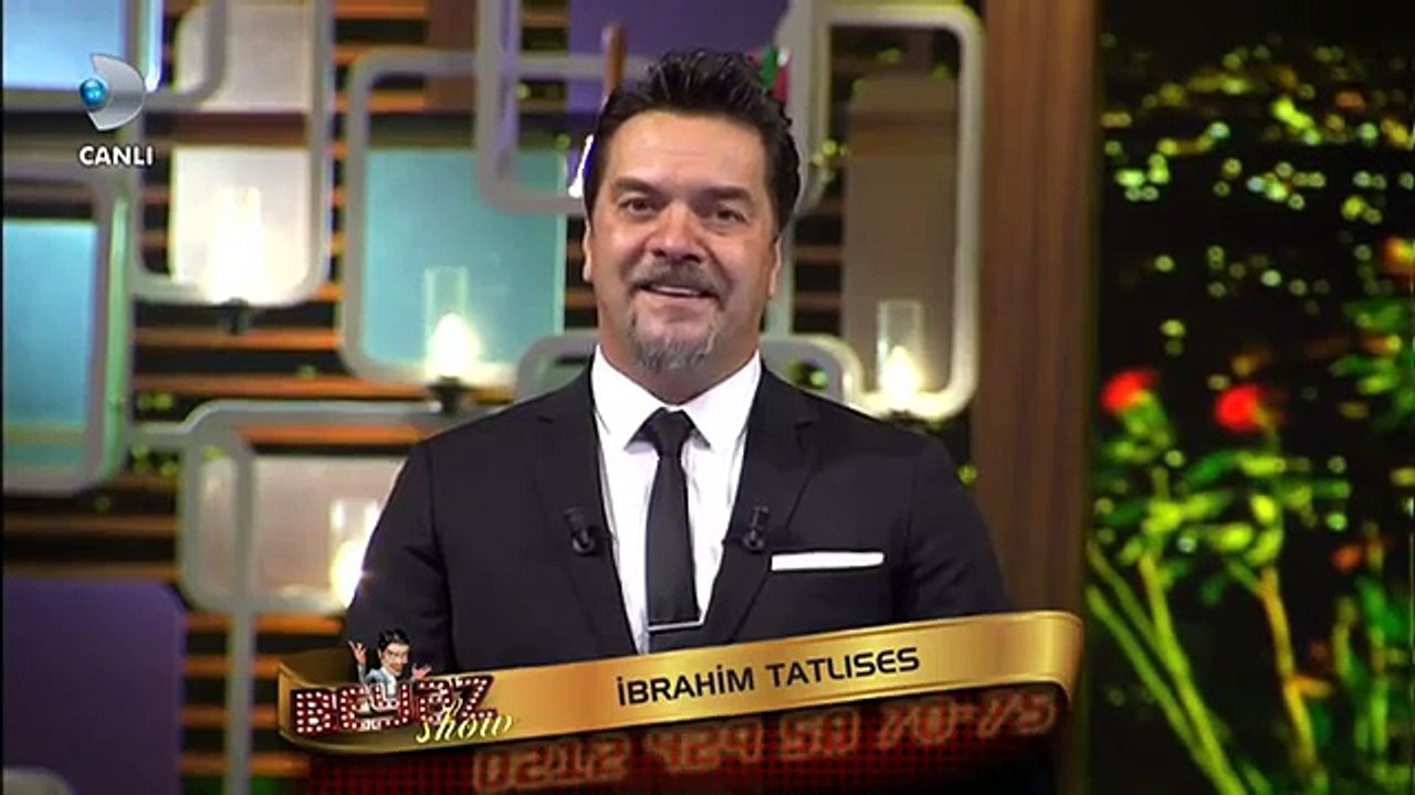 İBRAHİM TATLISES, OĞLU İDO'NUN KONUK OLDUĞU BEYAZ SHOW'UN CANLI YAYININA TELEFONLA BAĞLANDI!