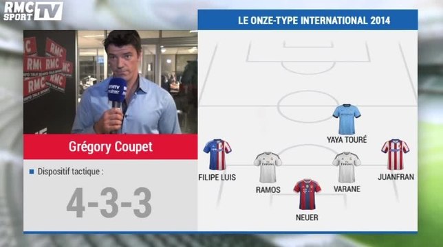 Football / International : L'équipe-type 2014 de Grégory Coupet - 27/12