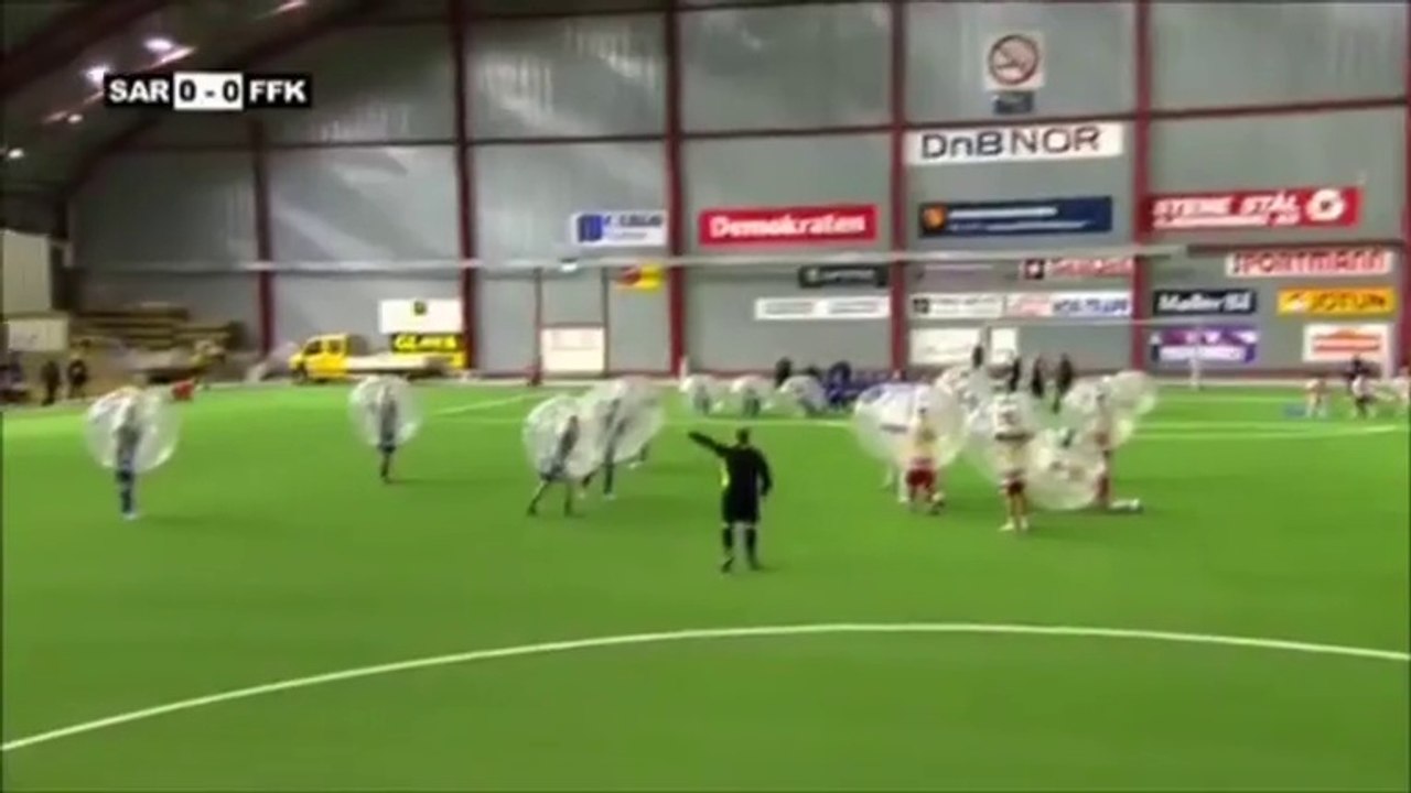 Un match dans des bulles !
