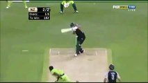 Shahid Afridi Brilliant Run Out vs New Zealand T20 - 1080p HD Video