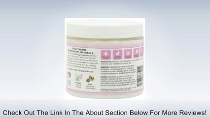 Aura Cacia Comforting Geranium Mineral Bath Jar Review