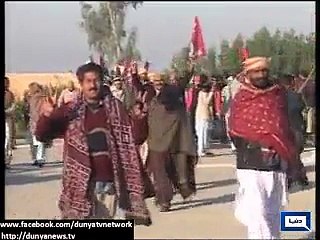 PPP's workers & leaders from parts of Pakistan continued pouring into Naudero