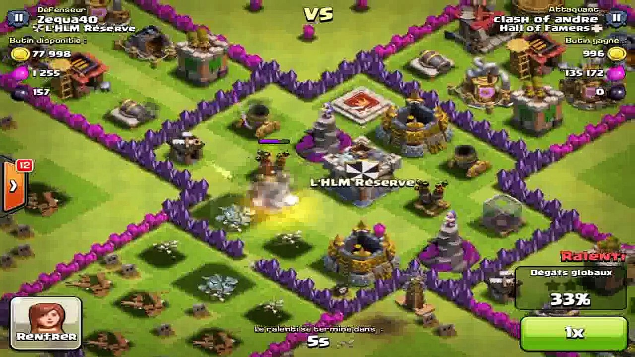 [HDV 7] Village X  efficace pour Hôtel de Ville de niveau 7  Clash of Clans
