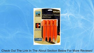 Atak 4-Piece LED Lighted Plastic Tent Stakes Review