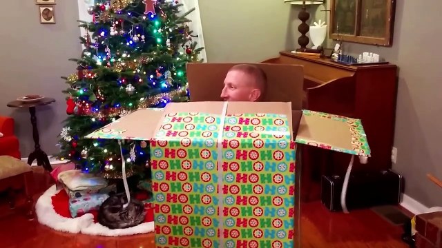 Un soldat revenu d’Afghanistan fait la plus belle surprise à sa famille : caché dans un cadeau!