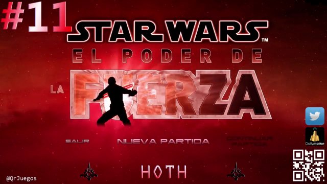 Star Wars El Poder de la Fuerza - DLC 100% Español - #11 - HOTH - Guerrero Sith VS. Luke Skywalker