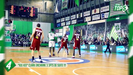 Top 5 - JSF Nanterre vs SIG Strasbourg (22/12/14) (Pro A - J14)