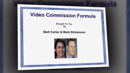 Video Commission Formula - Secrets To Video Marketing