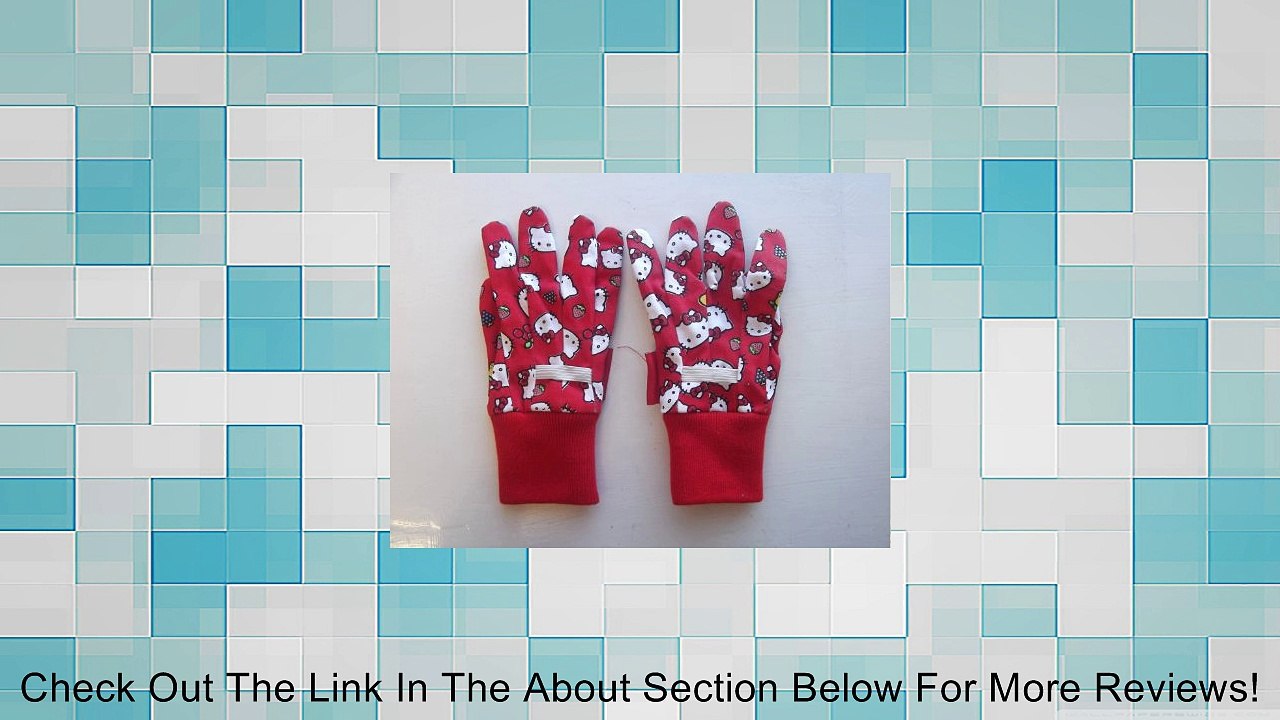BB Designs Hello Kitty Gardening Gloves Review