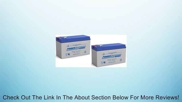 Battery REPL RITAR RT1270.HAZE HZS12-7.5 F2 12V 7AH - 2 Pack Review