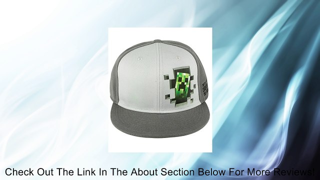 Official Licensed Minecraft Creeper Inside Snap Back Hat - One Size Fits All Review