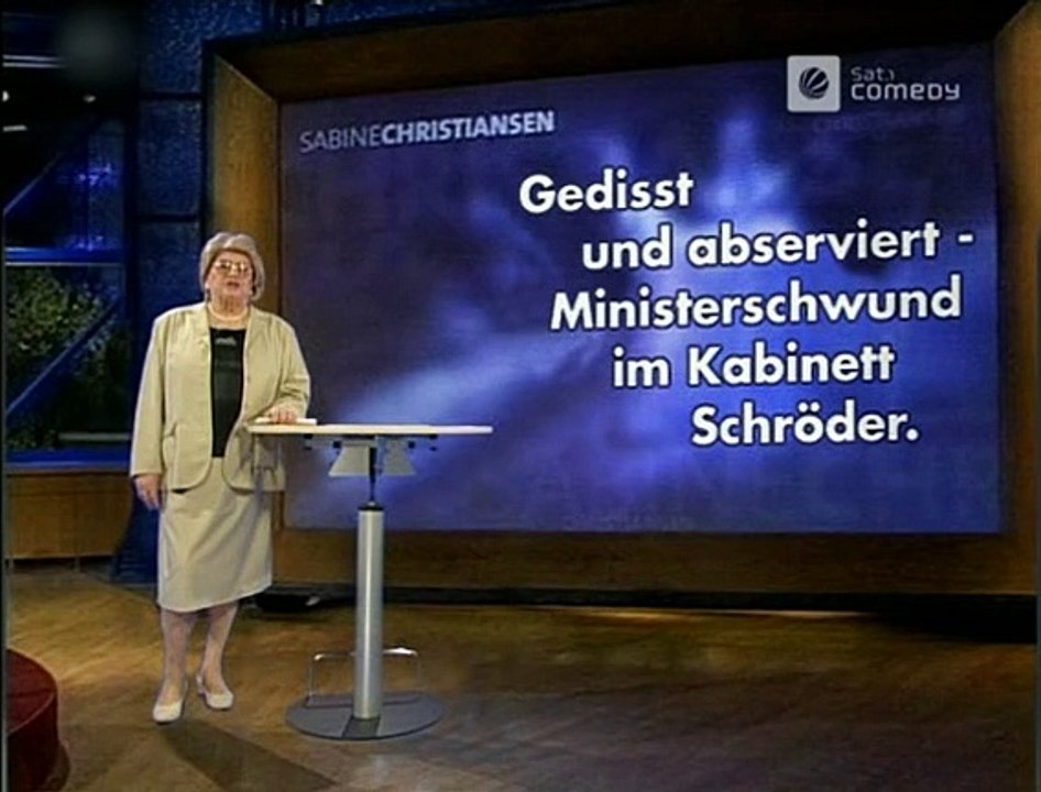 Die Harald Schmidt Show - 0867 - 2001-01-23 - Barbara Schöneberger, Markus Mörl