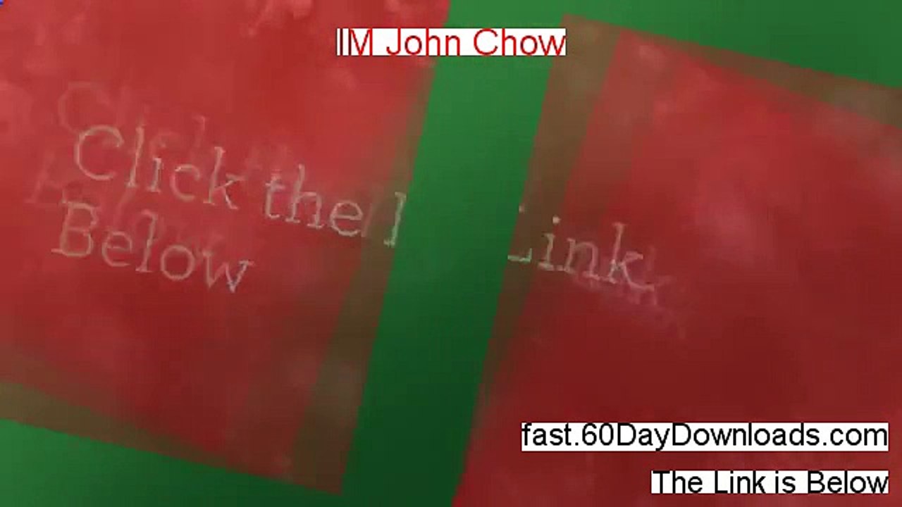 My Review of IM John Chow (2014 The Good And The Bad)