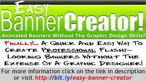 Easy Banner Creator - Make Banners For Websites And Blogs!
