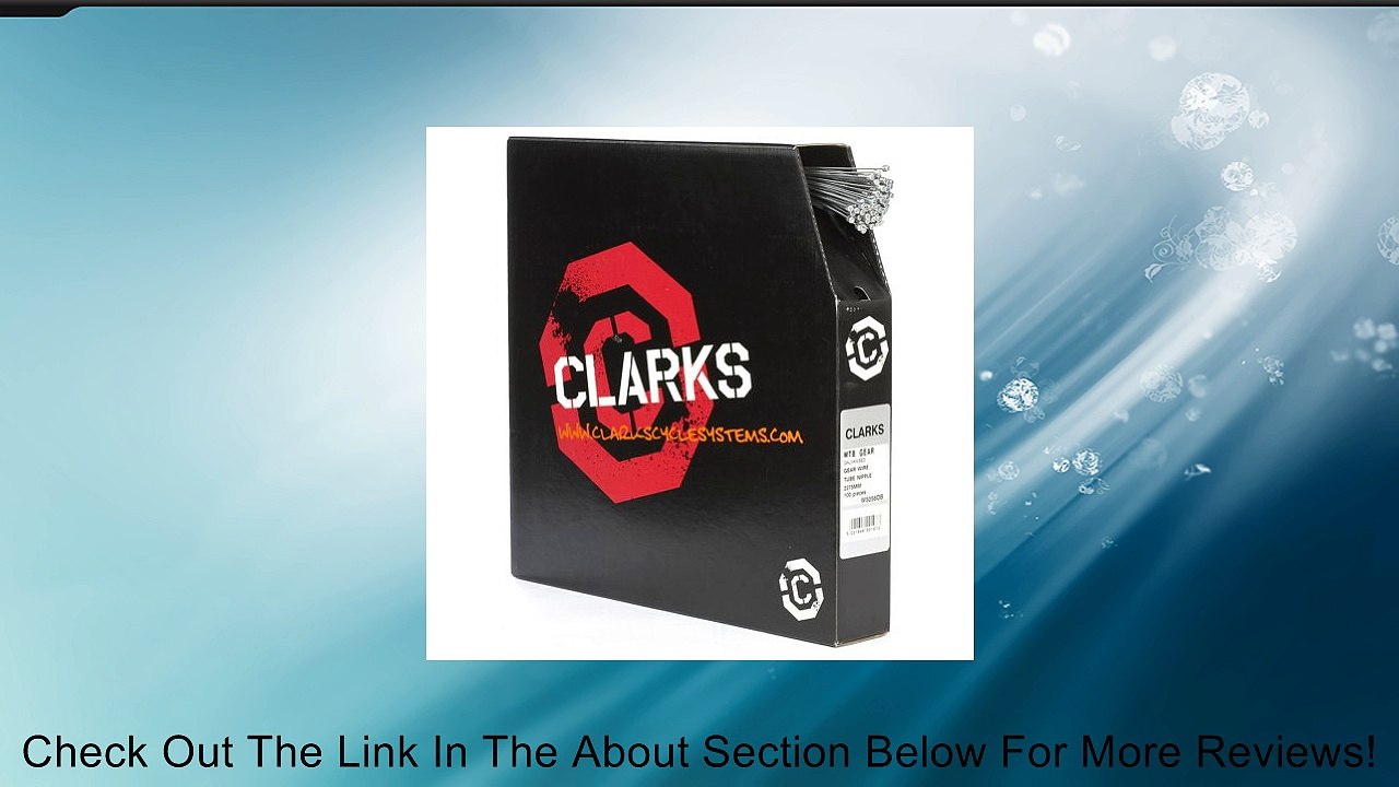Clarks Galvanized Derailleur Cable - Pack of 100 (1.1 x 2030-mm) Review