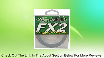 Sunline FX Braid Fishing Line Review