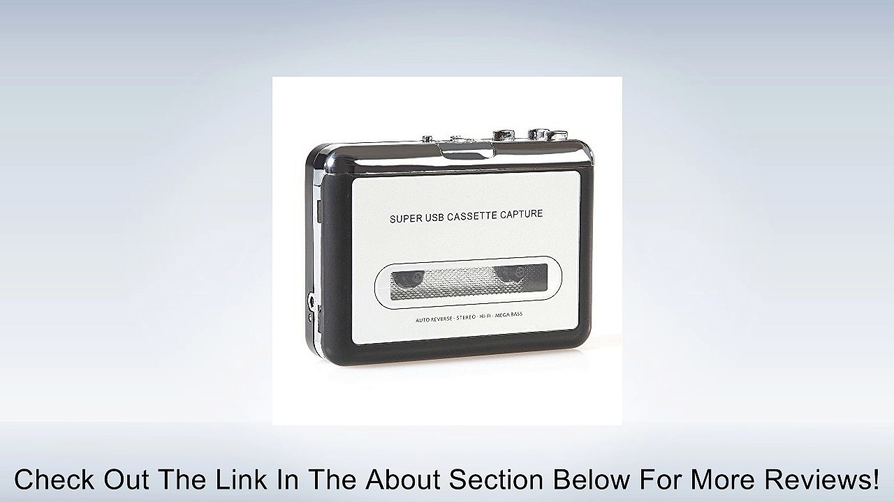 Handy USB Cassette Player and Tape-to-MP3 Digital Converter Review