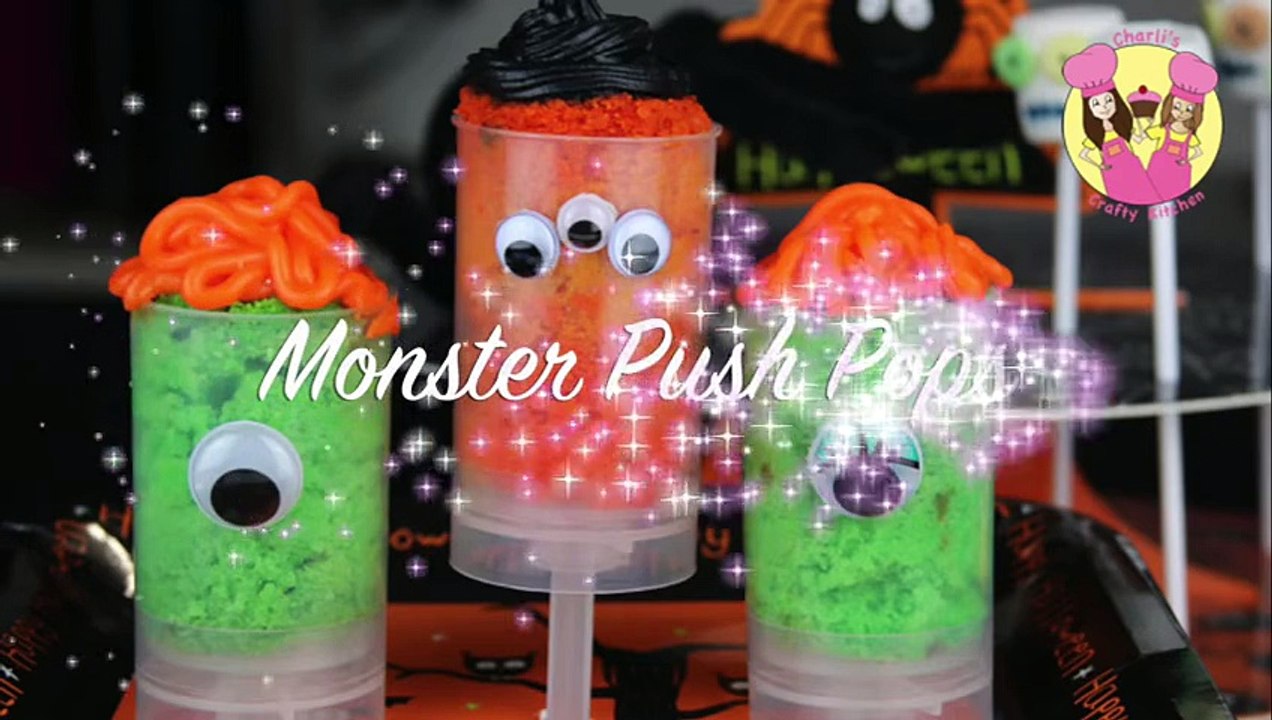 HALLOWEEN MONSTER PUSH POPS
