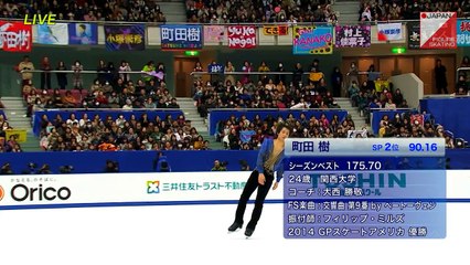 町田樹 Tatsuki Machida - 2014 Japanese Nationals FS
