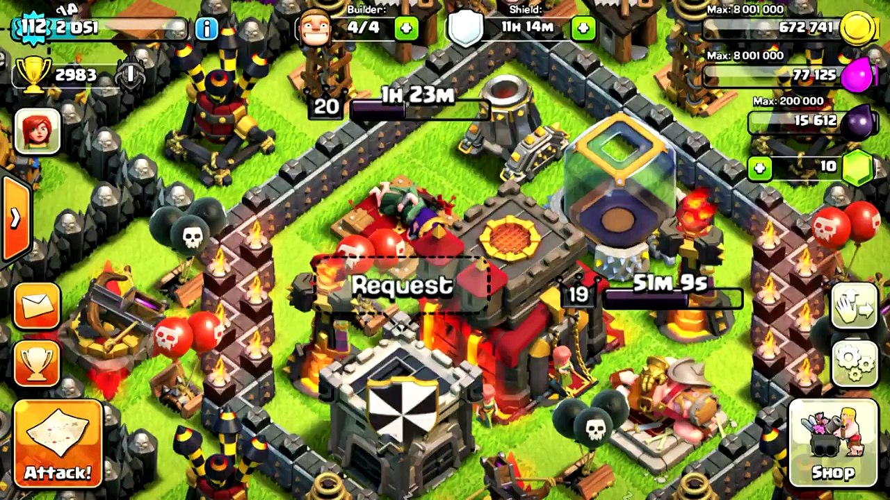 Clash of clans account for sale TH10 LVL 112