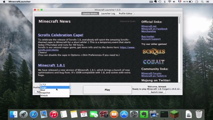 Comment installer Minecraft Forge en 1.8