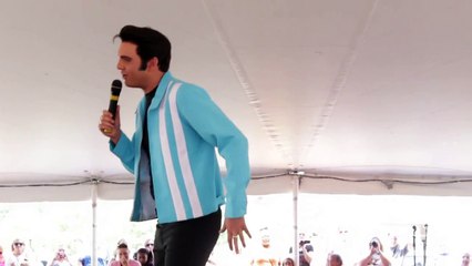 Cody Slaughter makes another Bill Clinton reference at Elvis Week 2014 video