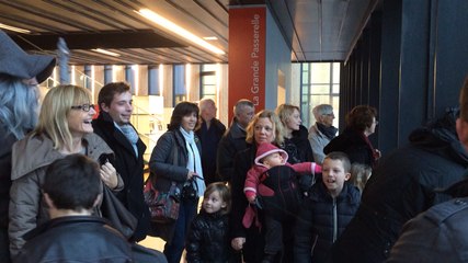 Visite du pôle culturel dans l'ambiance Tolkien