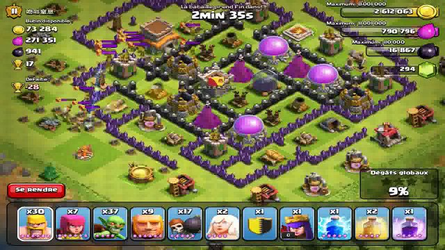6 Villages Originaux et Efficaces HDV 8 avec Rwawes Clash of Clans[1]