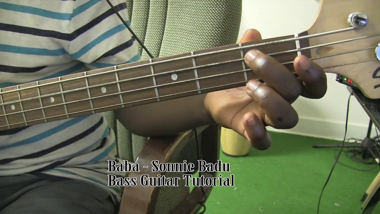 Baba - Sonnie Badu || Bass Guitar Tutorial by David Oke (AGS)