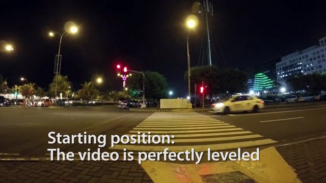 Feiyu-Tech FY-G3 FY-G4 Ultra Handheld Gimble 3-Axis demo video - fix tilting problem