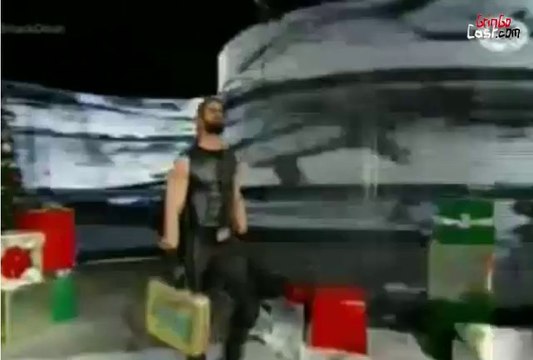 roman reigns e dolph ziggler vs seth rollins e big show smackdown 26 12 2014 no fox sports 2