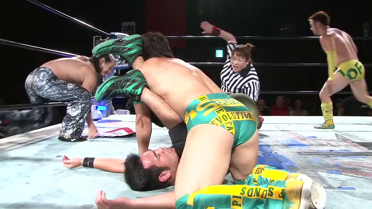 Brahman Kei, Brahman Shu & Takayuki Ueki vs. Ryuji Ito & Speed Of Sounds (Hercules Senga & Tsutomu Oosugi)