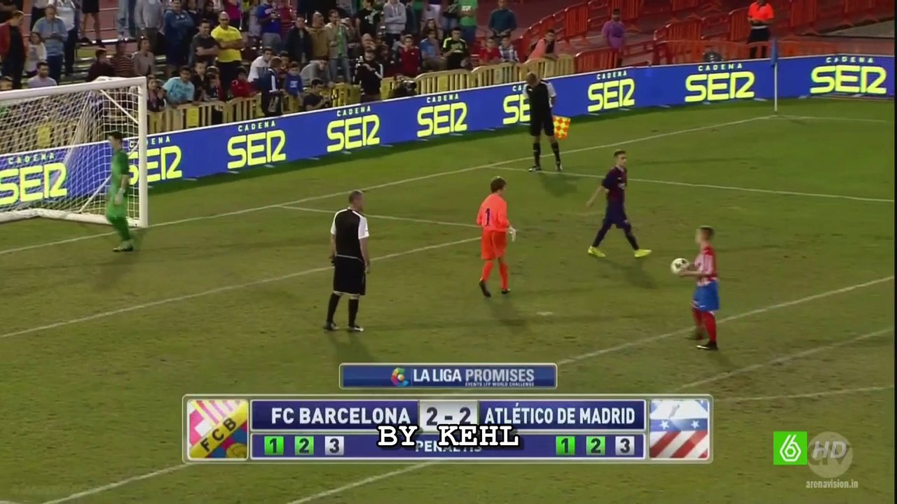 La Liga Promises FC Barcelona - At. Madrid GOALS + PENALTIES