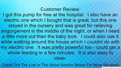 Medela Harmony Manual Breast Pump Review