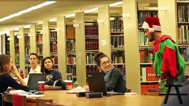 TOP 5 CHRISTMAS Pranks 2014 - Santa Claus & Elf Kiss Pranks - Kissing Prank - Funny Videos 2014