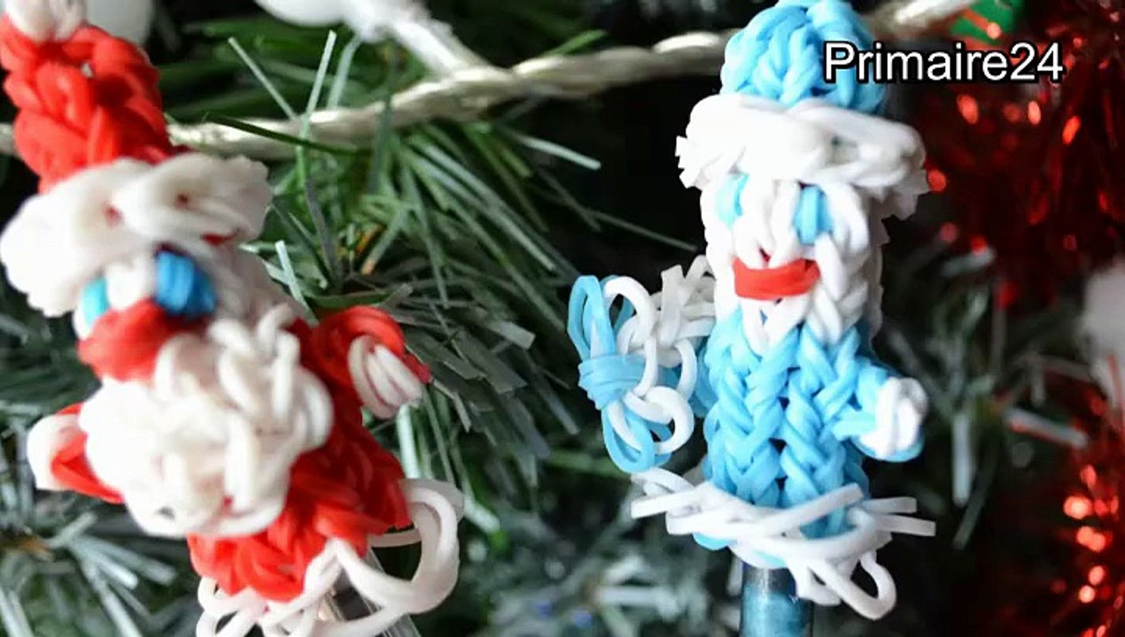 Petite fille de neige Snégourotchka en élastiques, cousine russe de la reine des neiges DIY