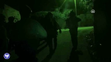 İsrail Ordusunun Filistinlileri Gözlatına Alma Görüntüsü