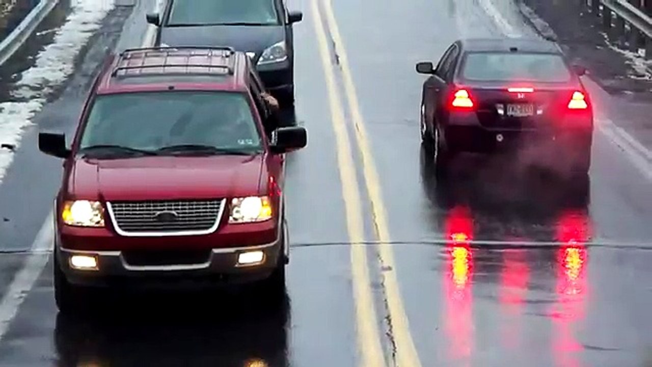 Driving in the Ice storm